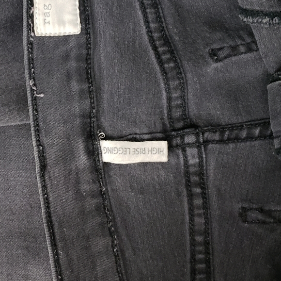 Rag & Bone High Rise Legging Skinny Jeans - Picture 14 of 14